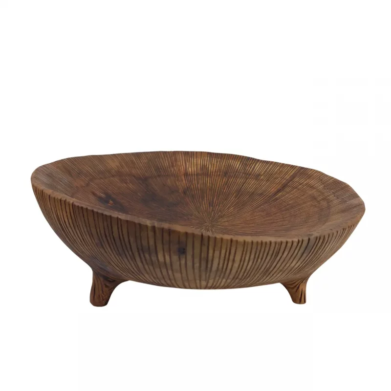 میوه خوری چوبی سه پایه با چوب چنار کد WD6134