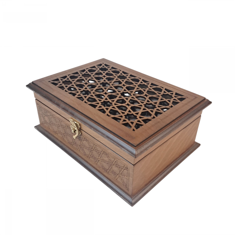 جعبه پذیرایی چوبی سری تشریفات کد BT023