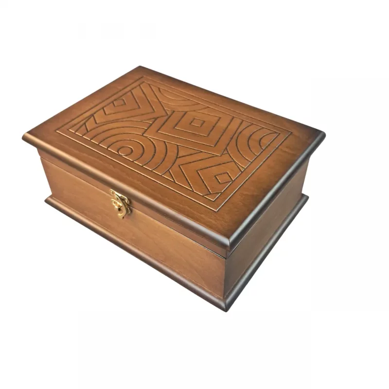 جعبه پذیرایی طرح هندسی کد BT051