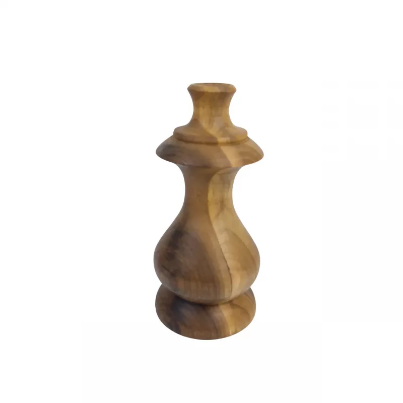 گلدان رومیزی چوبی 20 سانت کد WD6151