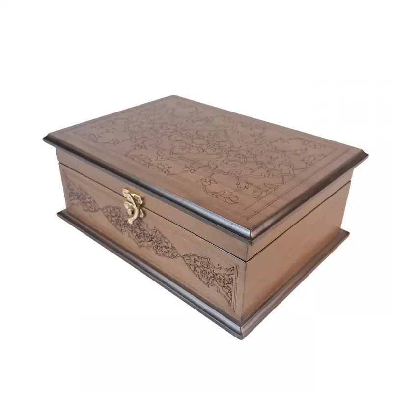 جعبه پذیرایی چوبی سری تشریفات کد BT028