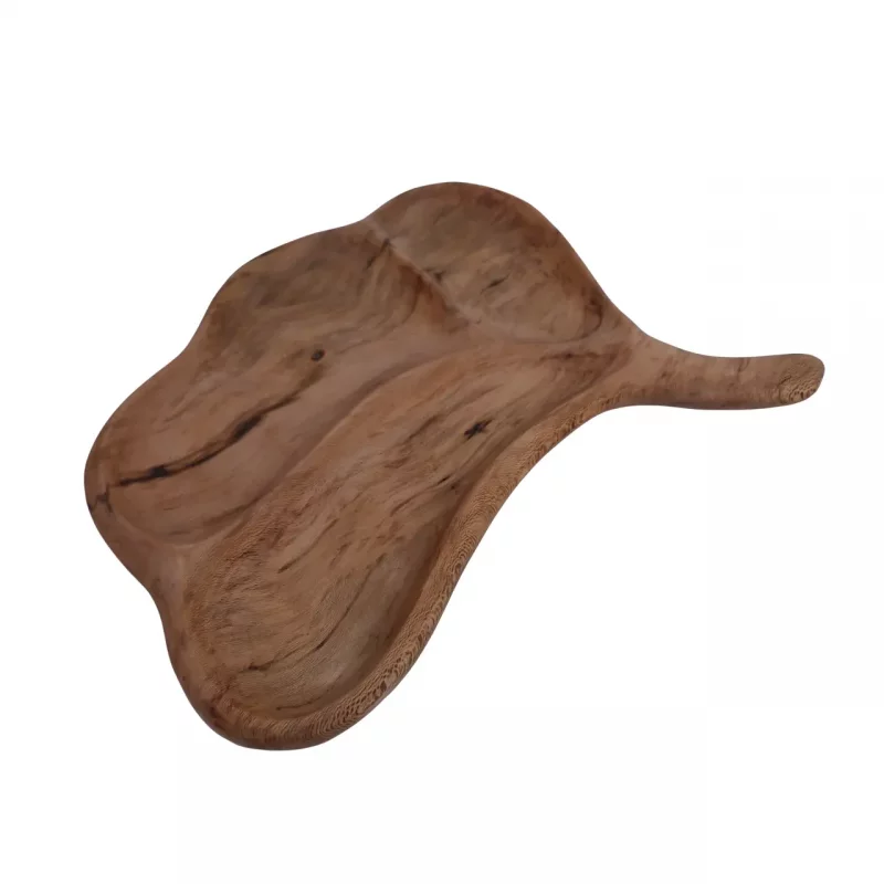 اردوخوری چوبی دفرمه سه خانه دسته دار کد WD6161