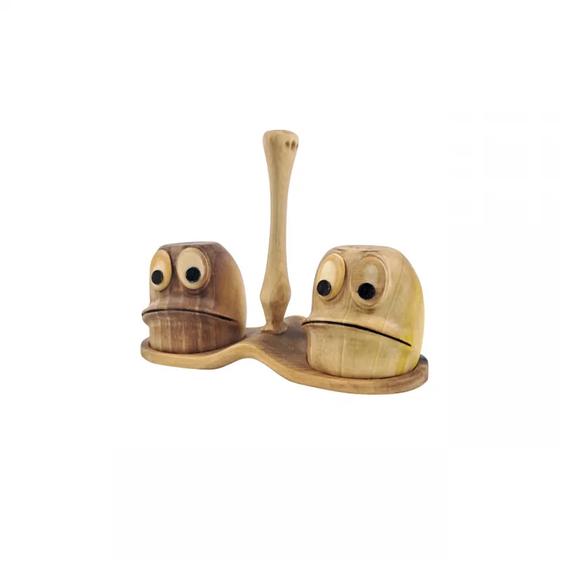 نمکدان و  فلفل پاش طرح ایموجی با استند کد WD6180