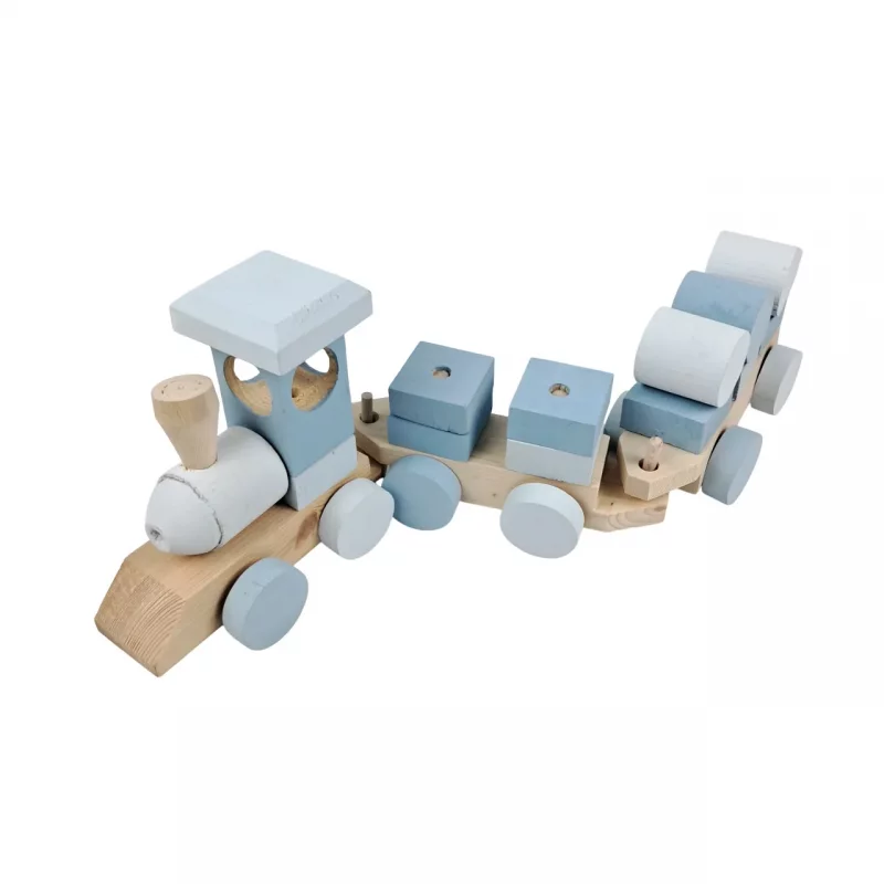 قطار چوبی کودک  کد WD6188