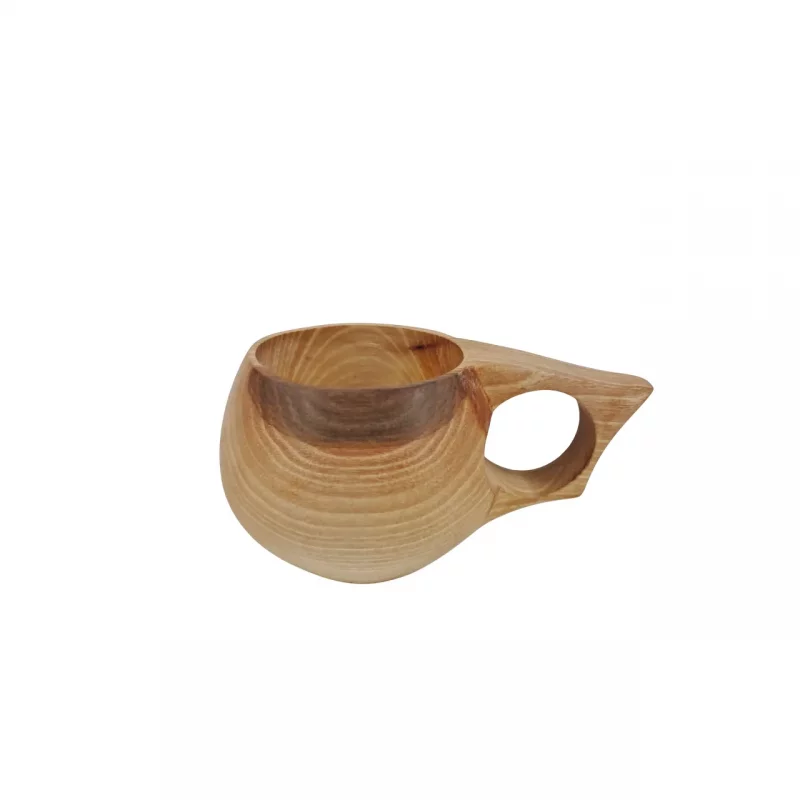 فنجان چوبی کوکسا کوچک  کد WD6197