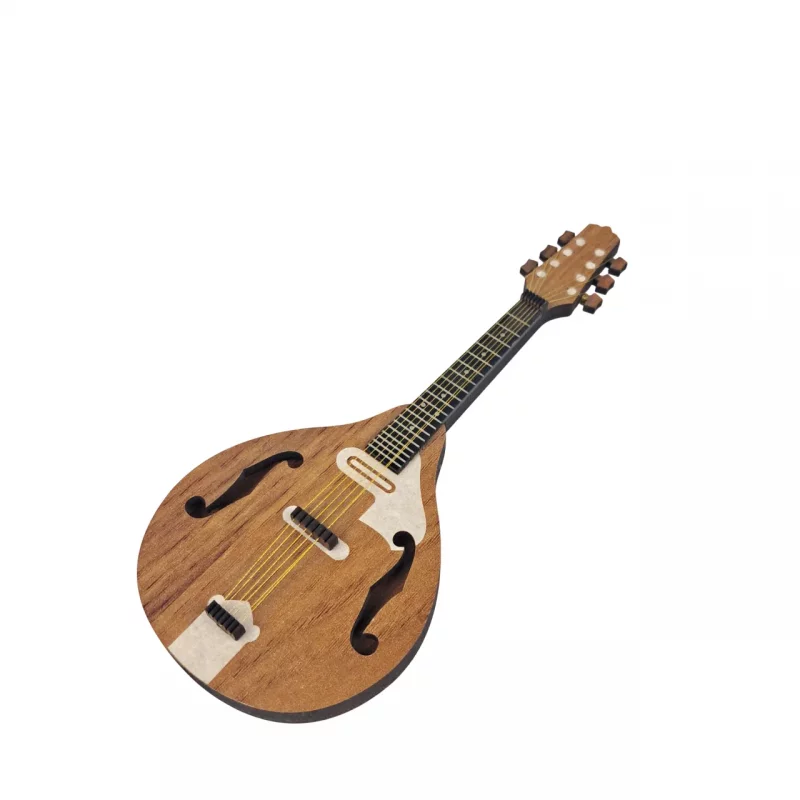 گیتار چوبی دکوری کوچک با استند کد WD6204