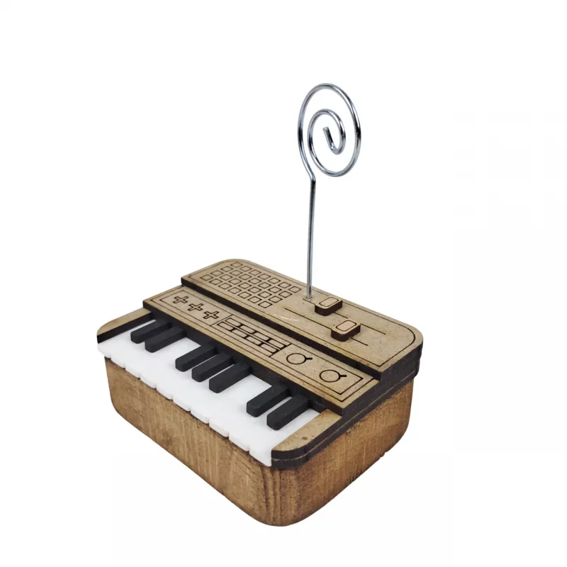 هولدر چوبی عکس و یادداشت طرح کیبورد کد WD6205