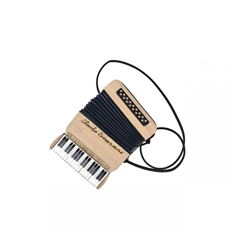 آکاردئون چوبی دکوری کوچک  کد WD6208