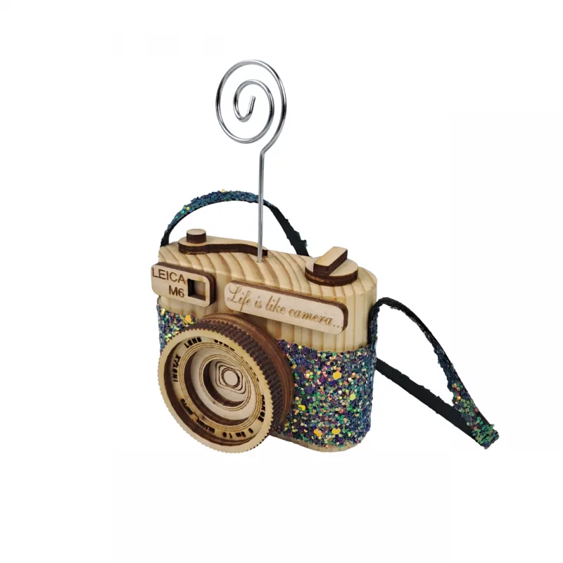 هولدر چوبی عکس طرح دوربین  کد WD6210