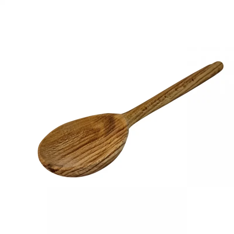 قاشق چوبی دسته خراطی  کد WD6215