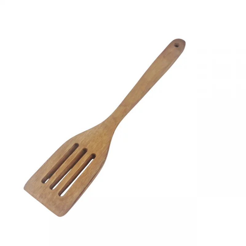 کفگیر چوبی خط دار 30 سانت کد WD6221