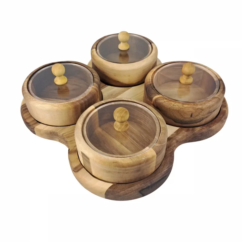 جعبه پذیرایی بهدیس 4 دایره با استند کد WD6242