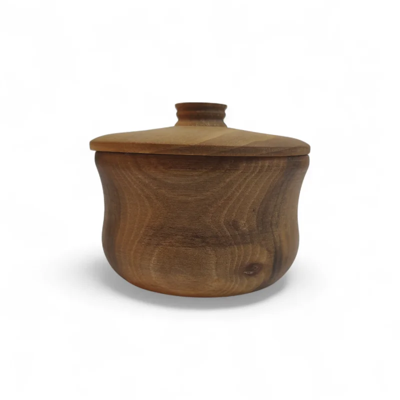 قندان چوبی گرد کد WD6280