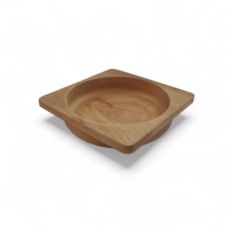 پیاله چوبی مربع کد WD6303