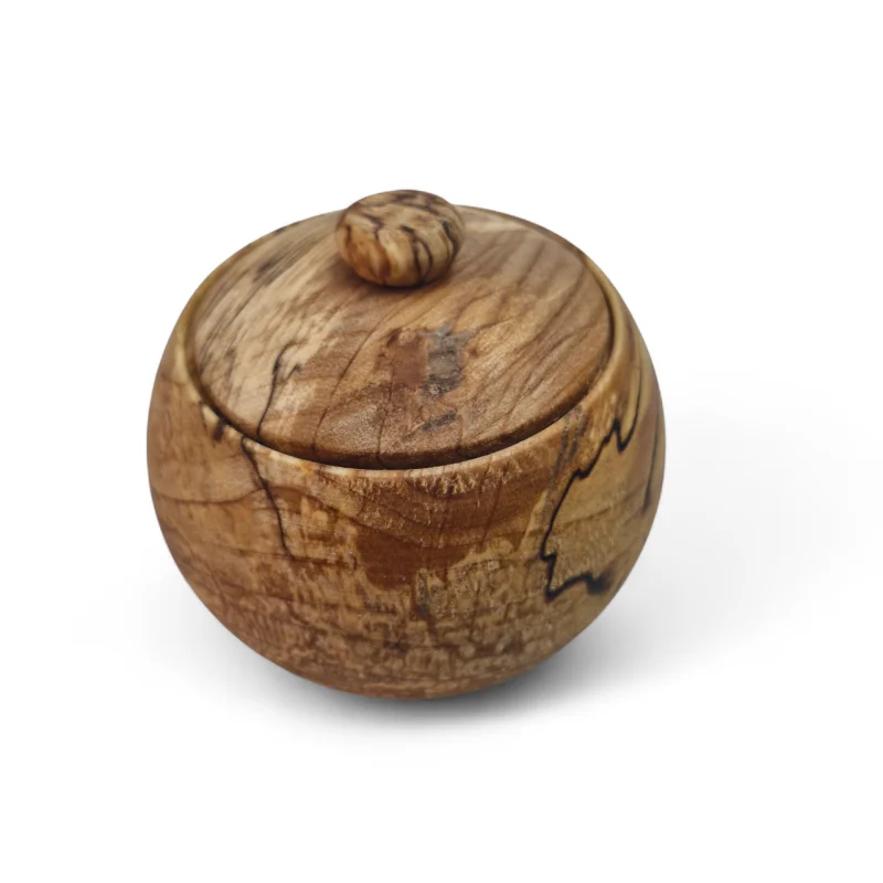 قندان چوبی رگه دار کد WD6327