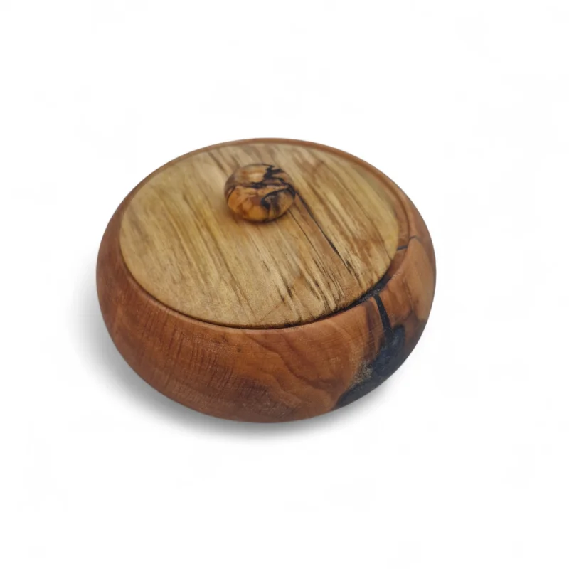 قندان چوبی رگه دار کد WD6329