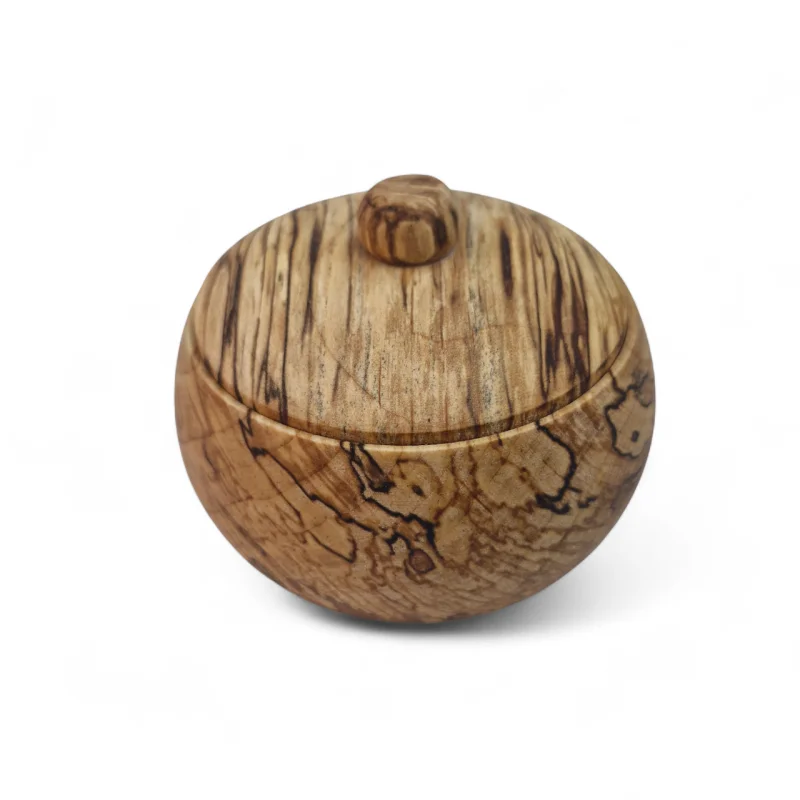 قندان چوبی رگه دار کد WD6328