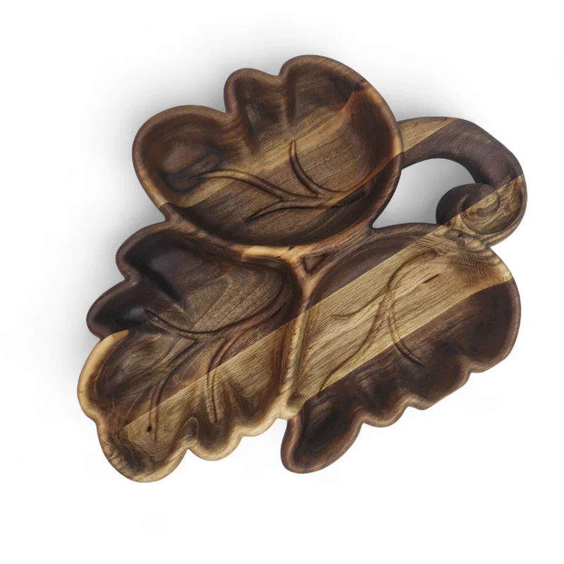 اردو خوری چوبی طرح سه برگ WD6360