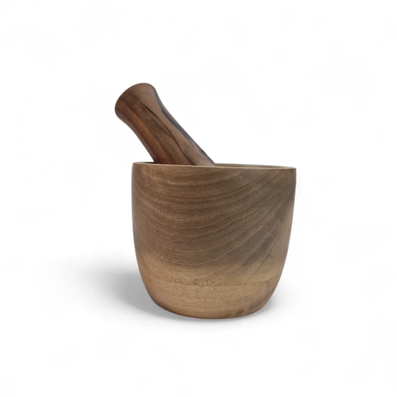 هاون چوبی گردو بزرگ  کد WD6312