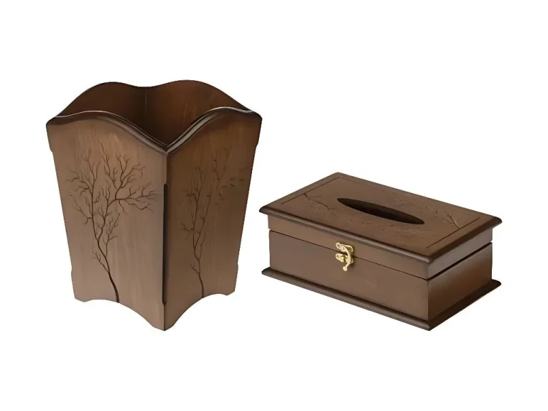 چطور یک جعبه دستمال کاغذی ساده، جلوه‌ای شیک به خانه شما می‌بخشد