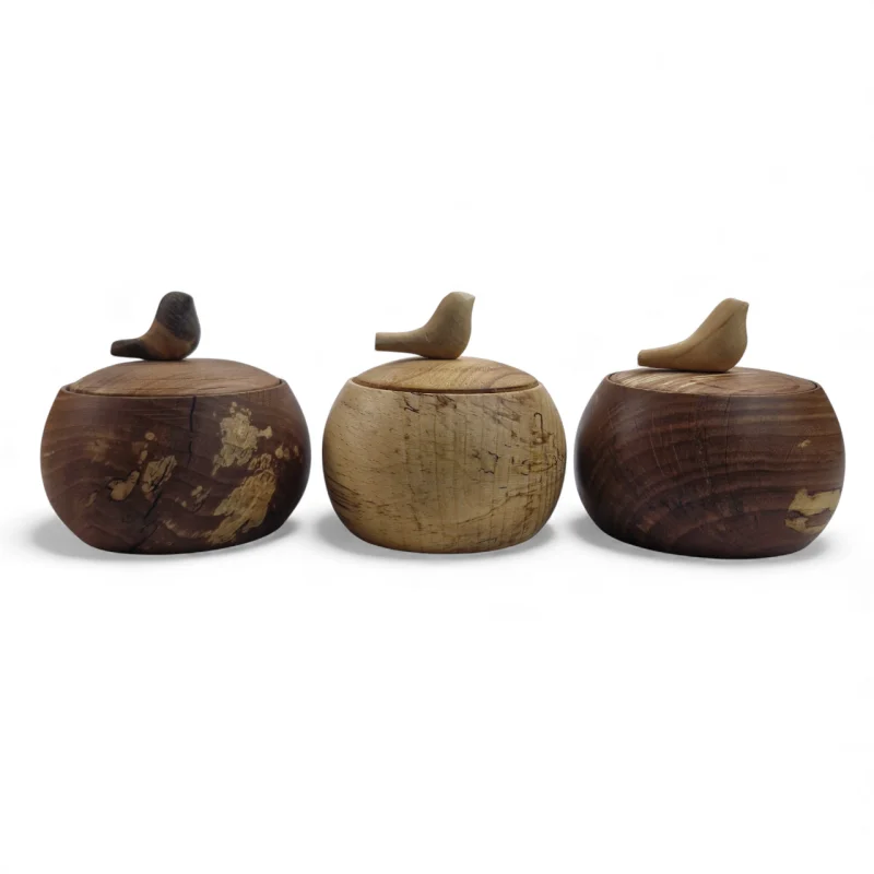 قندان چوبی درب پرنده  کد WD6415