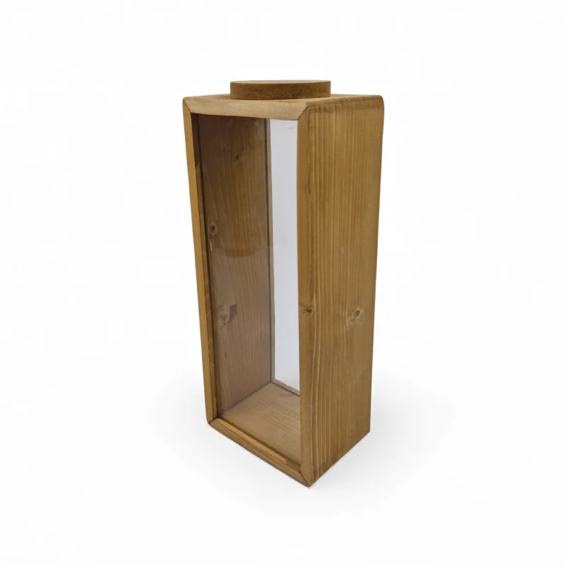 بانکه ماکارونی چوب و شیشه  کد WD6425