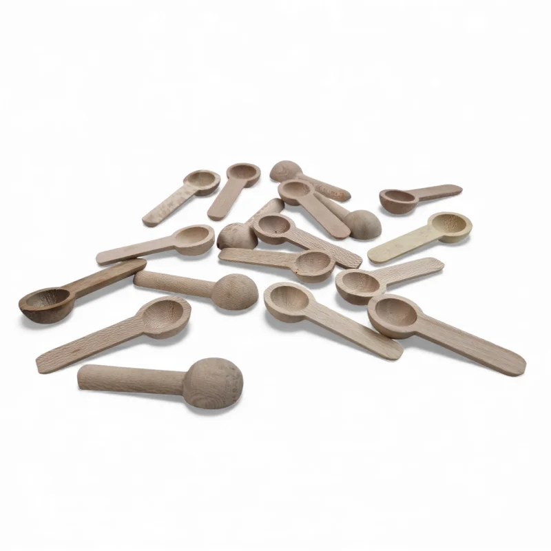 قاشق ادویه چوبی  کد WD6449