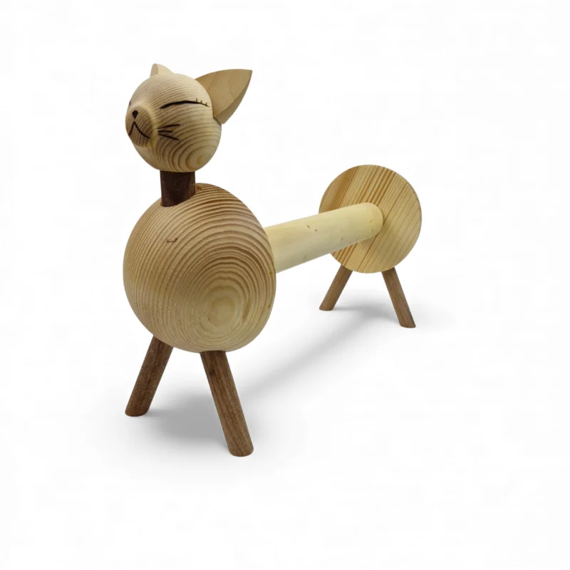 جا دستمال رولی طرح گربه کد WD6495