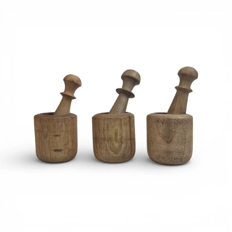 هاون چوبی کوچک کد WD5865