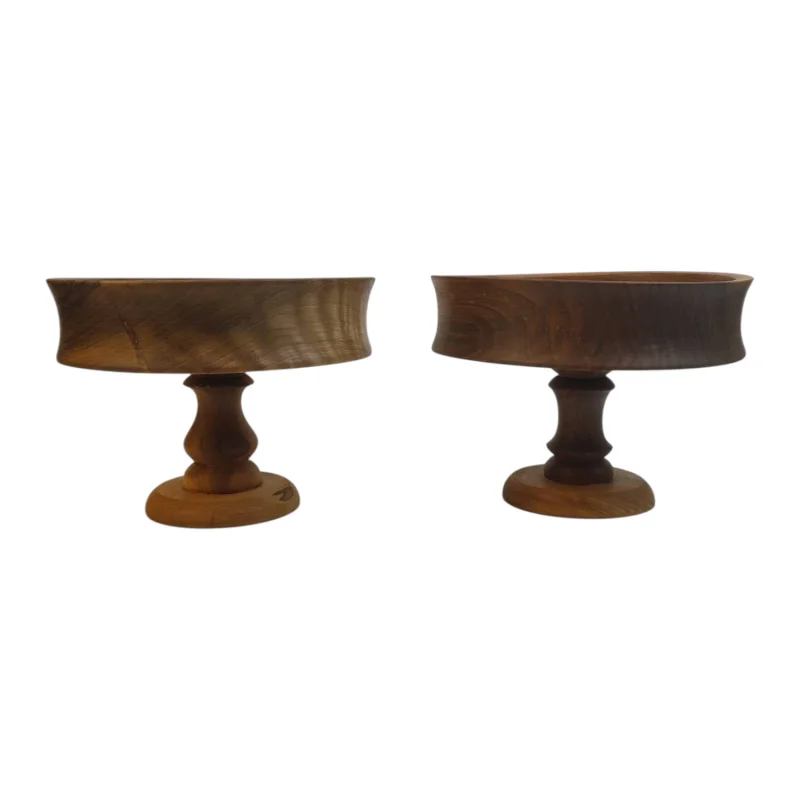 میوه خوری پایه دار چوبی در چند سایز کد WD6277