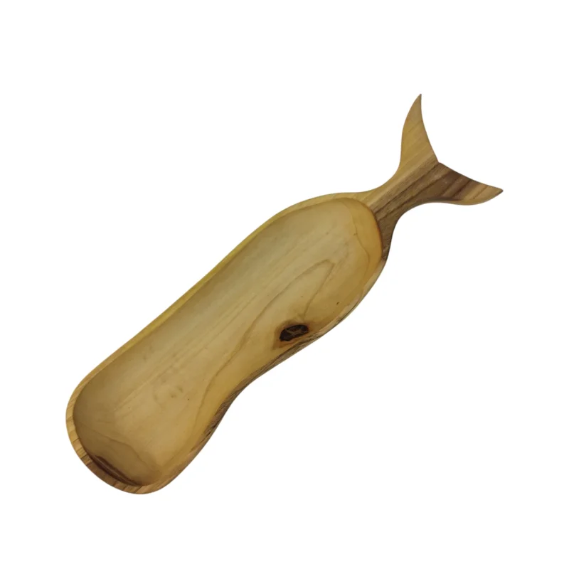 اردو خوری چوبی طرح ماهی کد WD6742