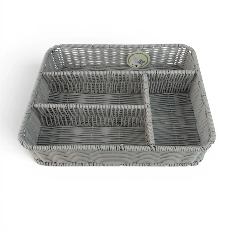 جای قاشق و چنگال طرح حصیری 4 خانه کد WD6867