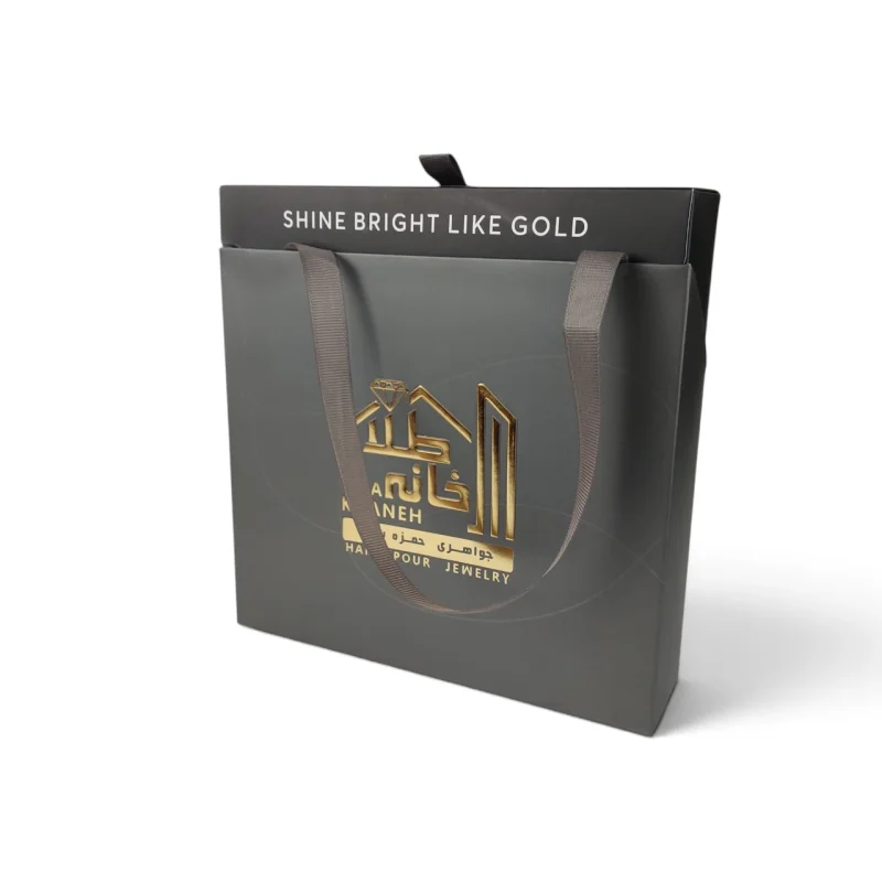 جعبه سرویس طلا ایندربرد طرح مورب کد BG5506