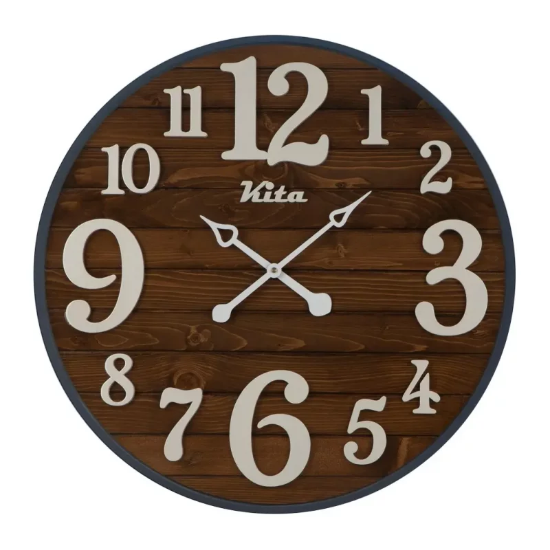 ساعت دیواری چوبی کد CKH632gm