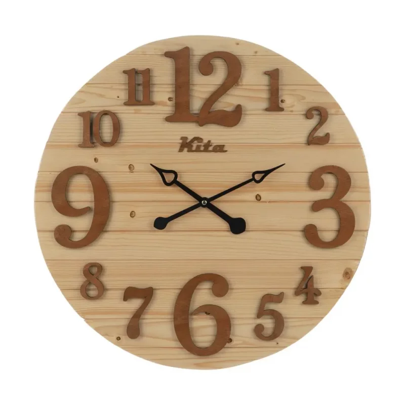 ساعت دیواری چوبی کد CKH632K