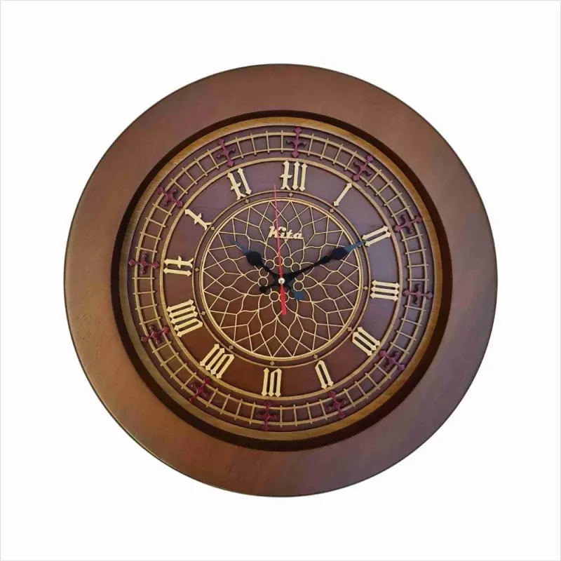 ساعت دیواری چوبی مدل رویال    کد Cks612