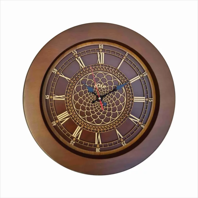 ساعت دیواری چوبی مدل انتیک  کد Cks618