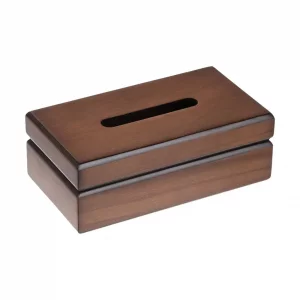 جعبه دستمال کاغذی چوبی کد BT021
