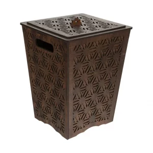 سطل زباله چوبی ام دی اف کد BF011G