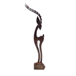 مجسمه چوبی غزال کوچک کد WD5845