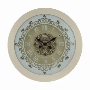 ساعت دیواری چوبی ویترایل کد k661