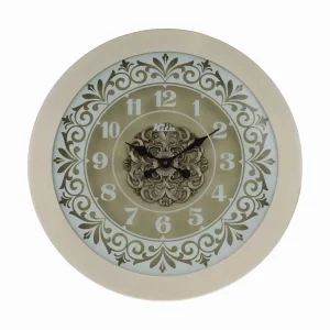 ساعت دیواری چوبی ویترایل کد k663