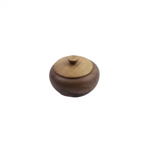 قندان چوبی خمره ای کد WD5774