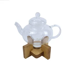 وارمر چوبی قوری مربع کد WD5779