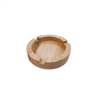 زیرسیگاری چوبی گرد رابر کد WD5891