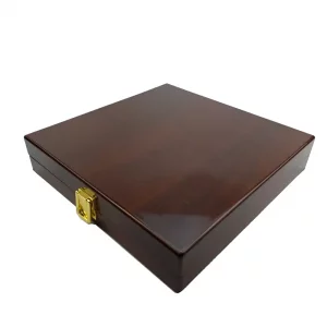 جعبه چوبی بشقاب مینا کد BW5506