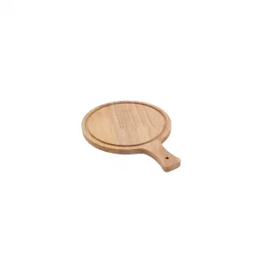 زیر لیوانی گرد دسته دار چوبی کد WD5598