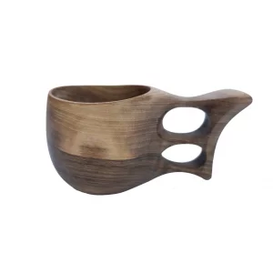 لیوان چوبی مدل کوکسا دو انگشتی کد WD5611