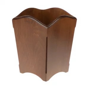 سطل زباله چوبی کلاسیک کد BT060