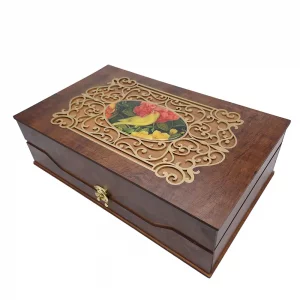جعبه چوبی هدایا مدل چکاوک BW5501
